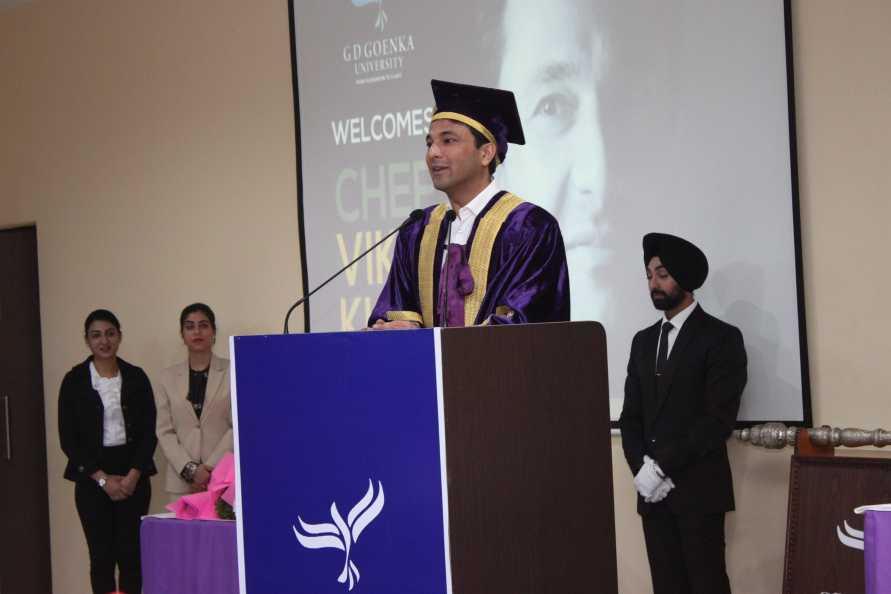 GD Goenka University Gurgaon Chief Guest's photo 2